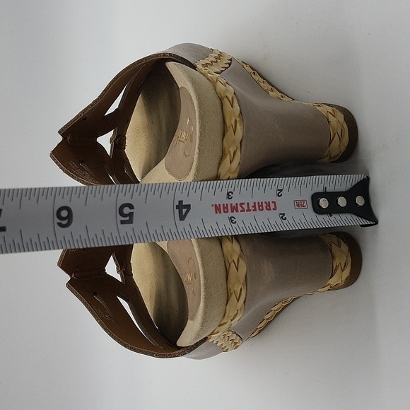 1136- Earthies Setina Wedges Sandals Size 7 - Picture 5 of 11